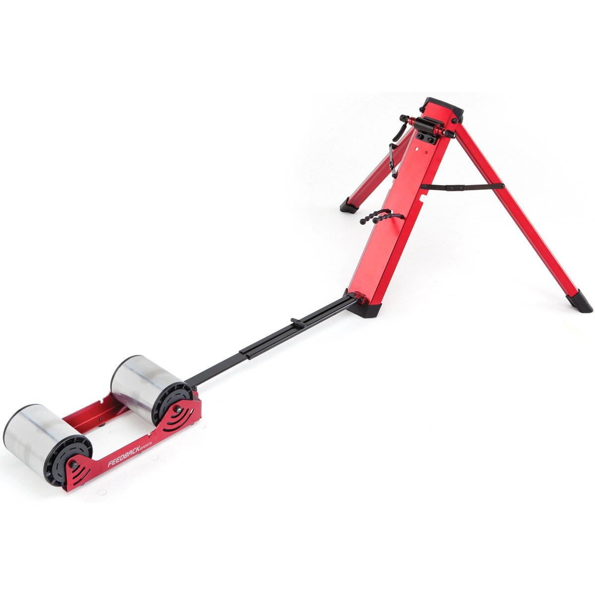 feedback-sports-omnium-over-drive-bike-roller-red-1579421.jpg Feedback Sports Omnium Over-Drive Rouleau Libre – Image 1