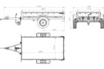 Remorque de loisirs Garden Trailer 200 KIPP 200x106 cm – Image 5