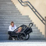 Remorque pour vélo​ Hamax 2 Enfants - Breeze - noir – Image 3