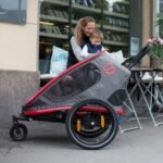 Remorque à vélo pas cher ​Hamax Outback One 1 Enfant - vert / noir – Image 2