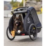 Remorque chien vélo Hamax ​ - Pluto Large - bleu marine/noir – Image 2