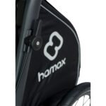 Remorque chien vélo Hamax ​ - Pluto Large - bleu marine/noir – Image 4