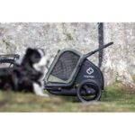 Remorque vélo animaux​ Hamax - Pluto Medium - vert/noir – Image 2