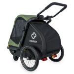 Remorque vélo animaux​ Hamax - Pluto Medium - vert/noir – Image 8