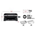 Barbecue électrique LUMIN Compact Weber – Image 5