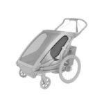 Remorque bébé vélo​ Thule pour 2 Enfants - Chariot Sport 2 Double - noir – Image 3