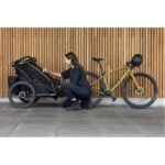 Remorque bébé vélo​ Thule pour 2 Enfants - Chariot Sport 2 Double - noir – Image 2