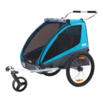Remorque poussette 2 enfants pour vélo Thule Chariot Coaster XT – Image 8