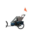 Remorque vélo enfant poussette 2 places 3-In-1 Ax.Bike – Image 7