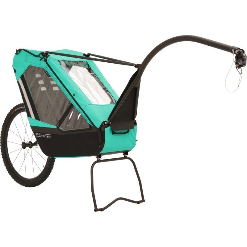 tout-terrain-singletrailer-2-sport-bike-trailer-for-1-kid-1487607-1.jpg Remorque vélo charge 200 kg - Singletrailer II Sport - caribbean green – Image 1